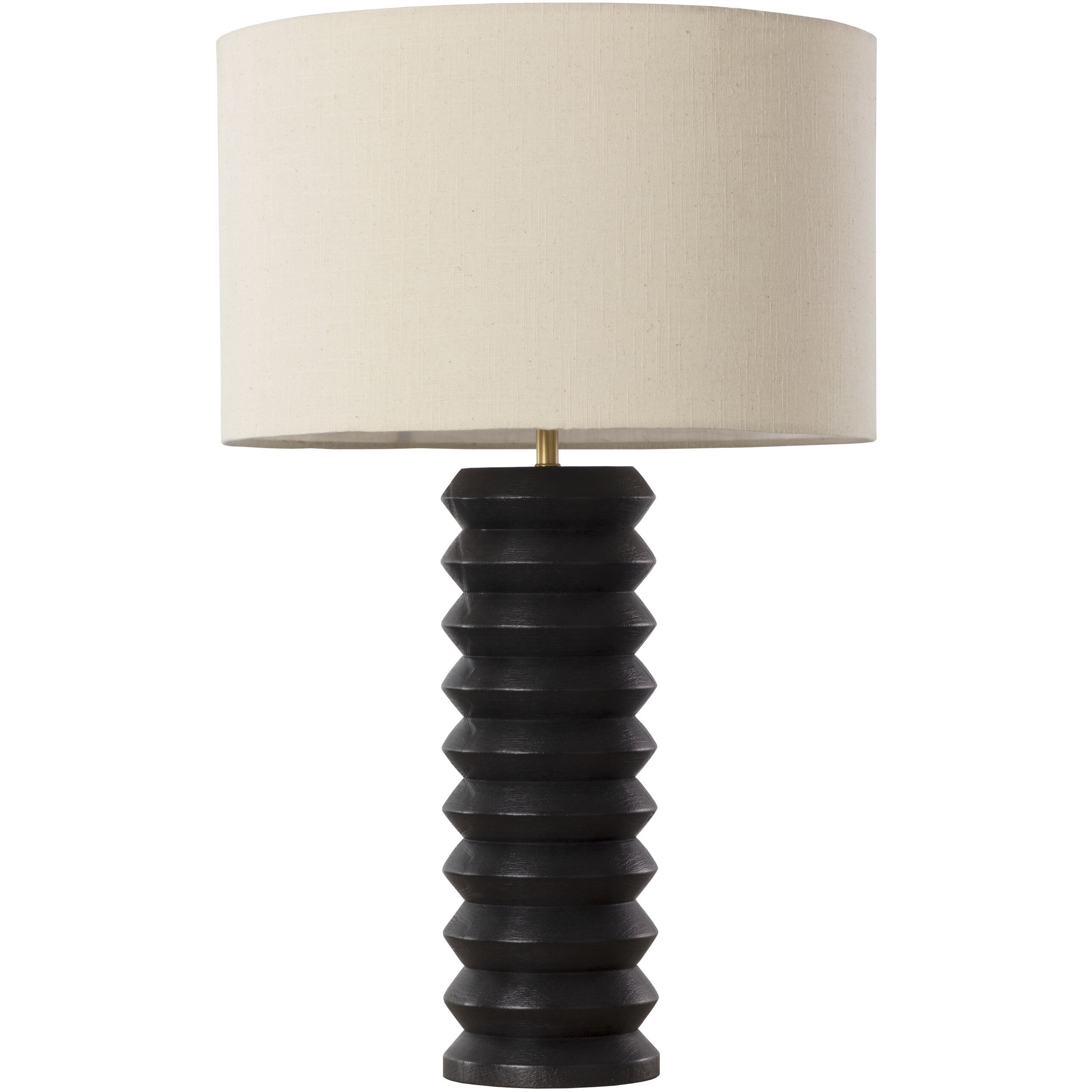 Oletto 29.5 inch 100.00 watt Beige / Black Table Lamp Portable Light